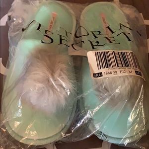 Victoria Secret velvet slippers